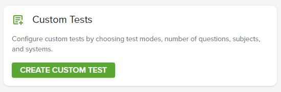 Create Custom test